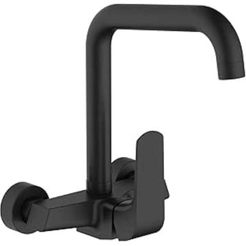 SINK / KITCHEN MIXER - SWIVEL SPOUT MATT BLACK TURBO (RELISH)