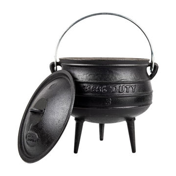 Bestduty Pot 3 Leg Oil Cured C/I No.3 7.8 L 9.7 Kg