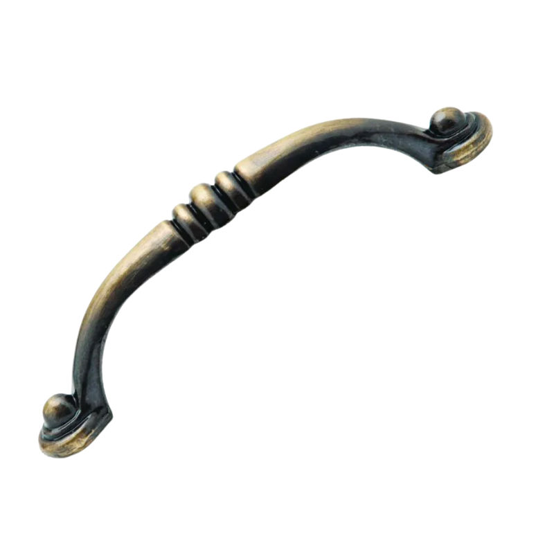 Stud Handle, Antique Brass, 96mm