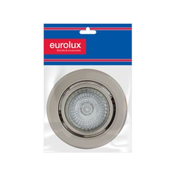 Downlight Gu10 Par16 50W 220V Sat/Chr (Pp) - 5 Pack