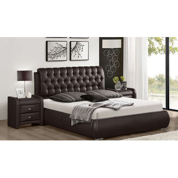 Grand Chateux Sleigh Bed Double -Brown