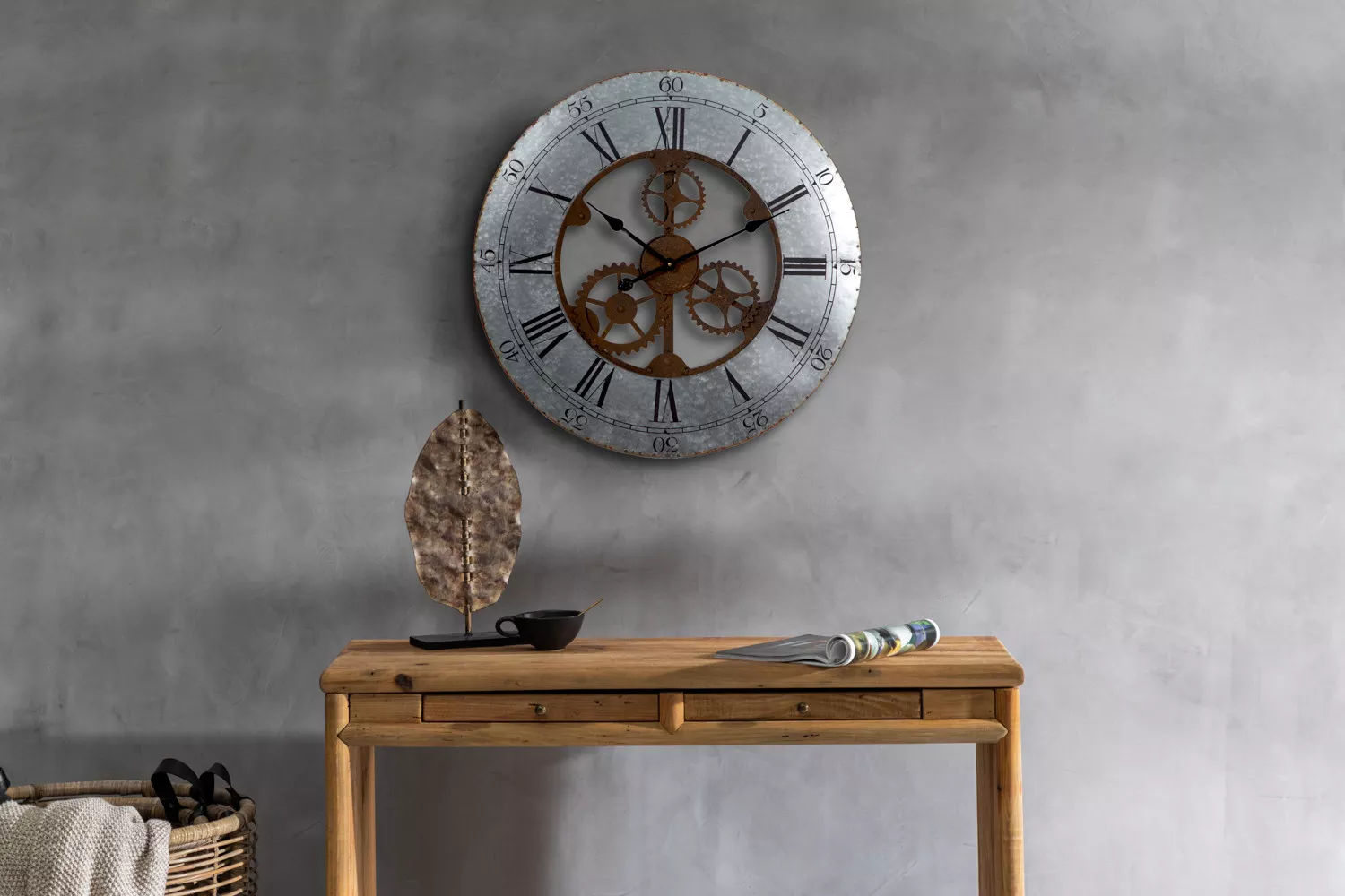 Clock Open Dial Wall