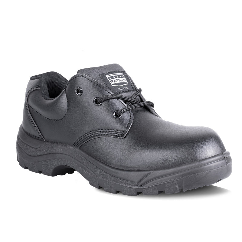 PATRIOT Elite Safety Shoes Ankle Support Padded Black Size 3