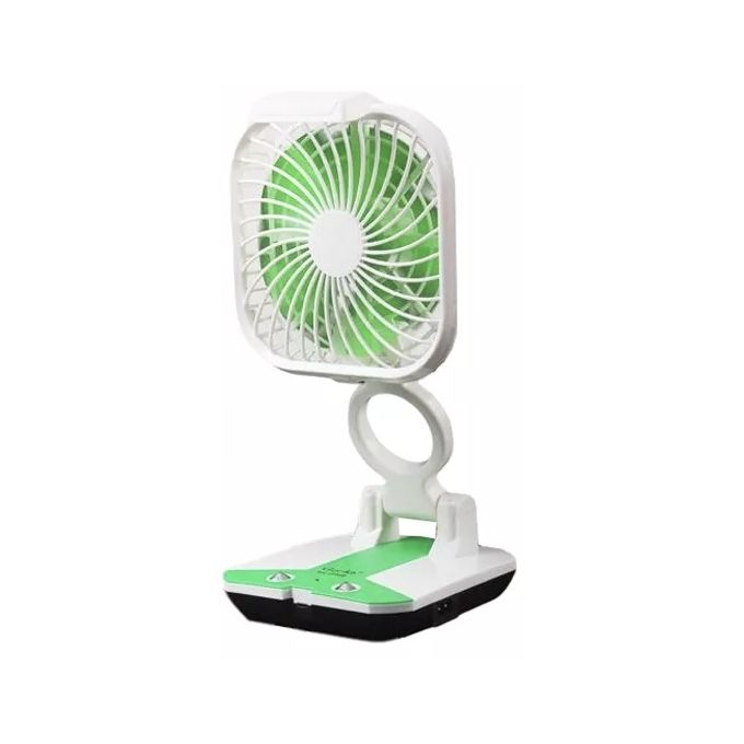 Portable Folding Fan - USB Rechargeable Expanding Pop Up Floor Fan