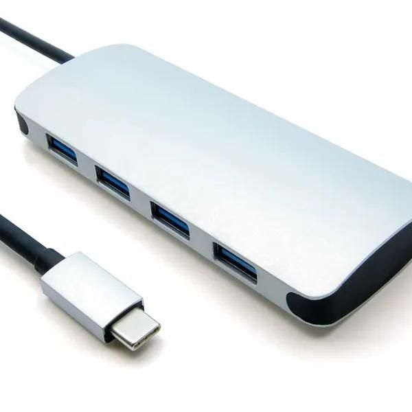 Mecer Usb2.0 To 4 Port Hub Al Case.