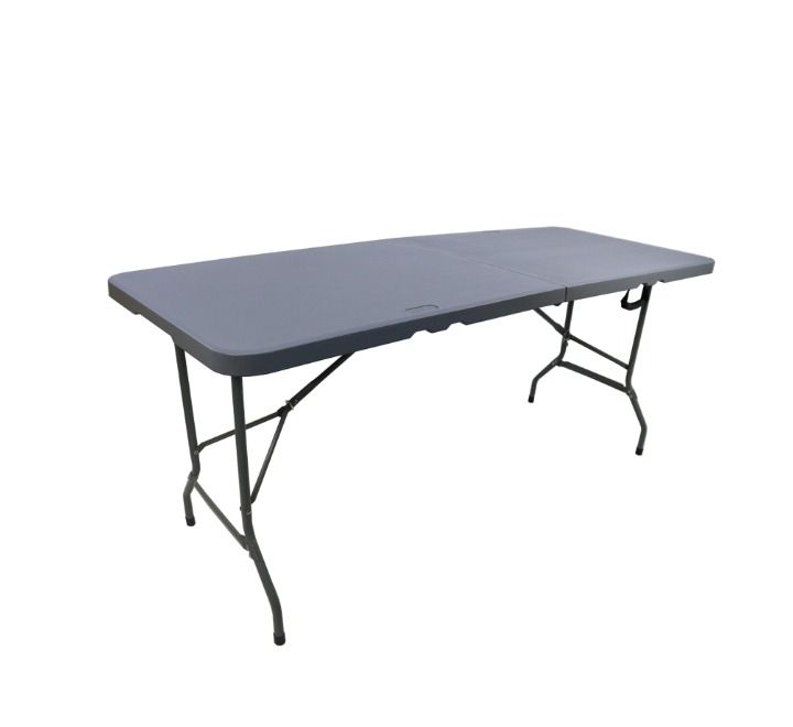 Vividitto - Plastic Folding Table (180x70cm) - Grey