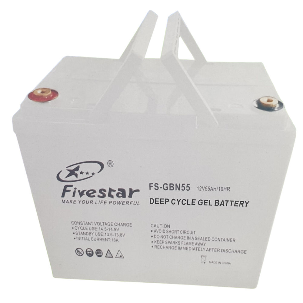 FIVESTAR 12V 55AH 660WH GEL BATTERY