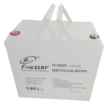 FIVESTAR 12V 55AH 660WH GEL BATTERY