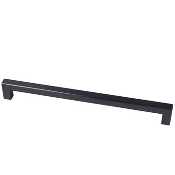 ROCO Cupboard Handle Bar Hollow Square Matt Black 288mm