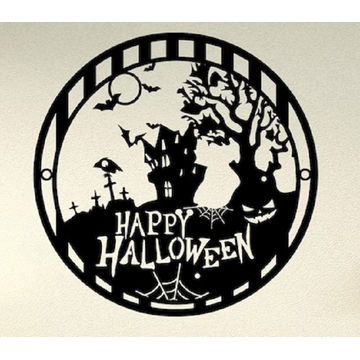 Halloween Metal Wall Art