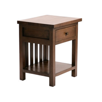 Vividitto - Raykie 1 Drawer Pedestal - Walnut