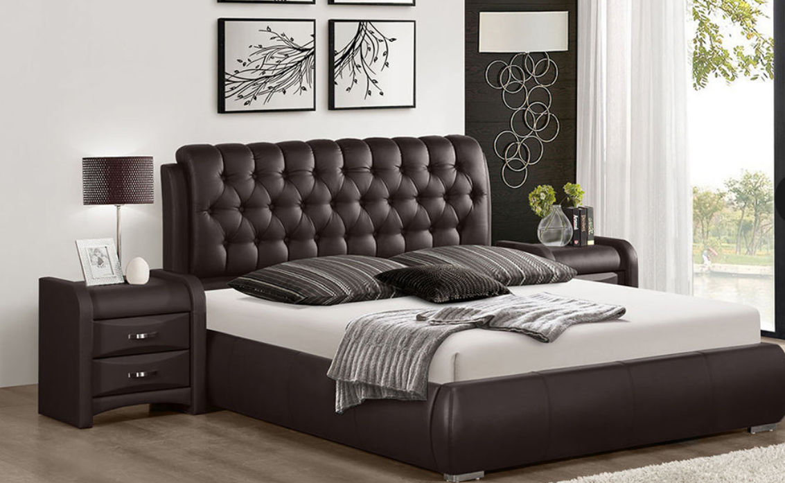 Grand Chateux Sleigh Bed -Queen