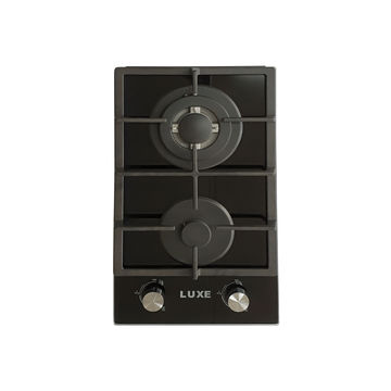 LUXE 2 Burner Gas Hob - Gas on Glass