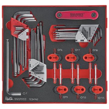 42PC Hex & Tx Wrench Set in EVA