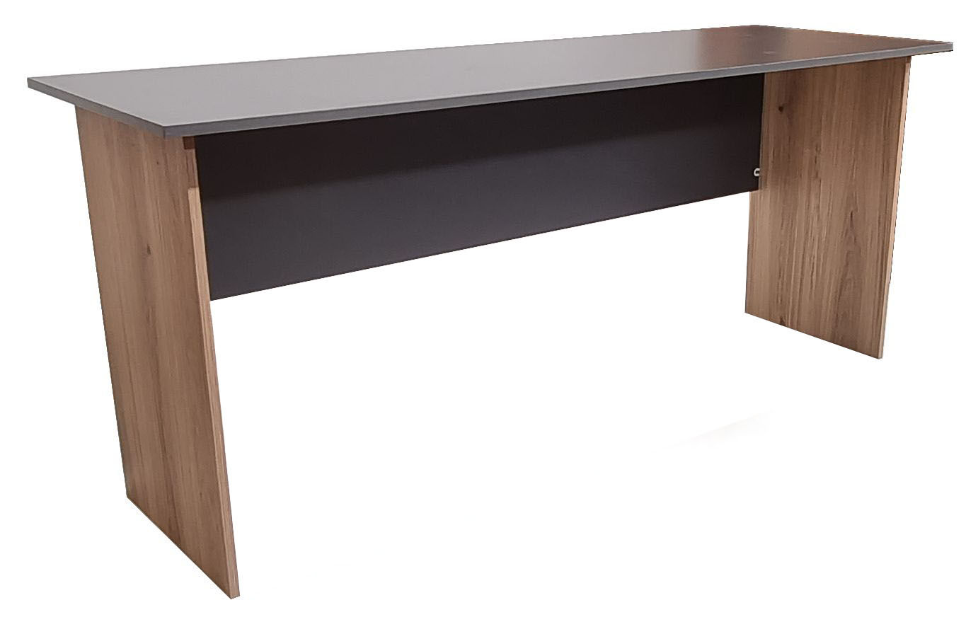 London Desk 150cm - Storm Grey & Sahara