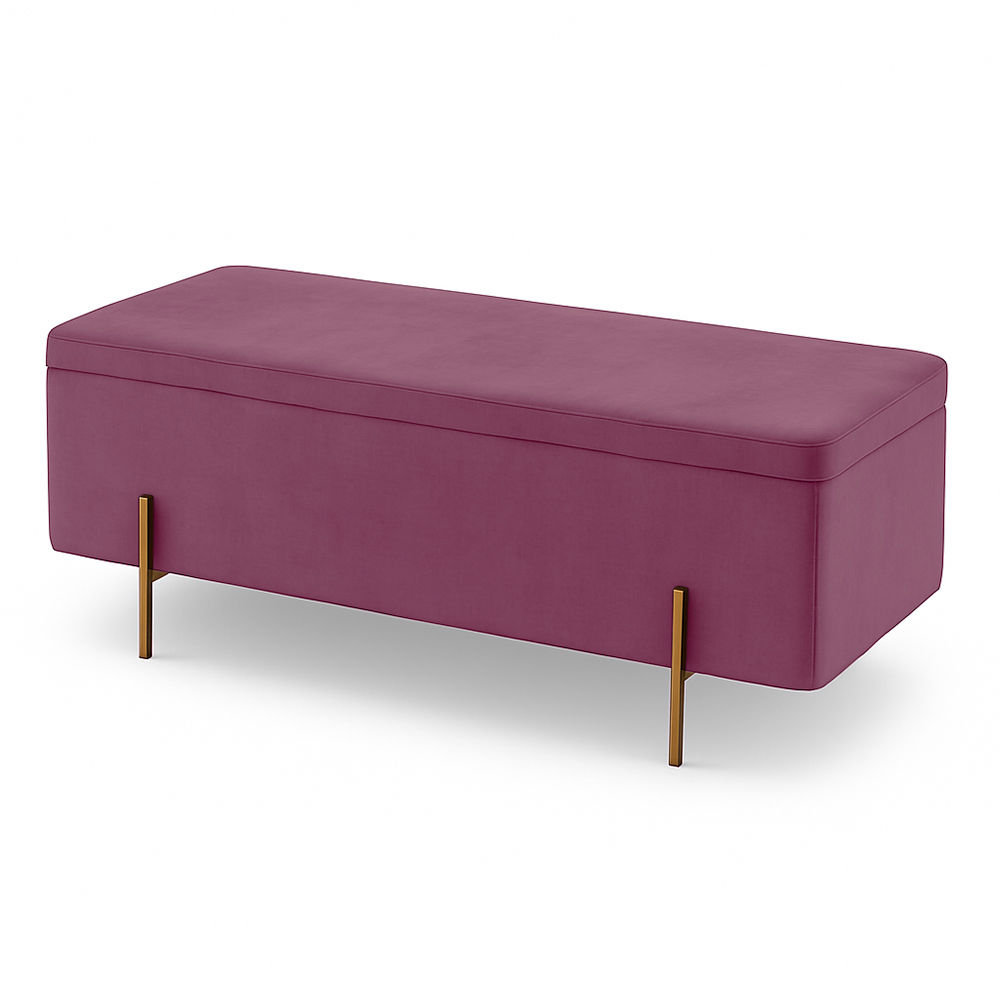 Hazera Luxurious Ottoman -Pink