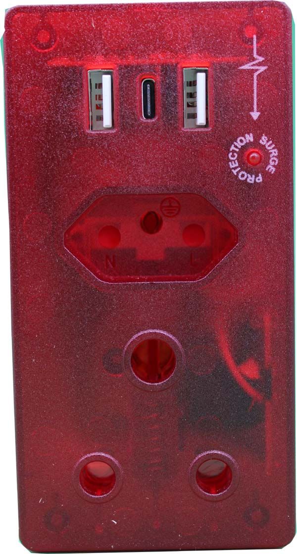 Universal Surge and Lighting Protector with USB