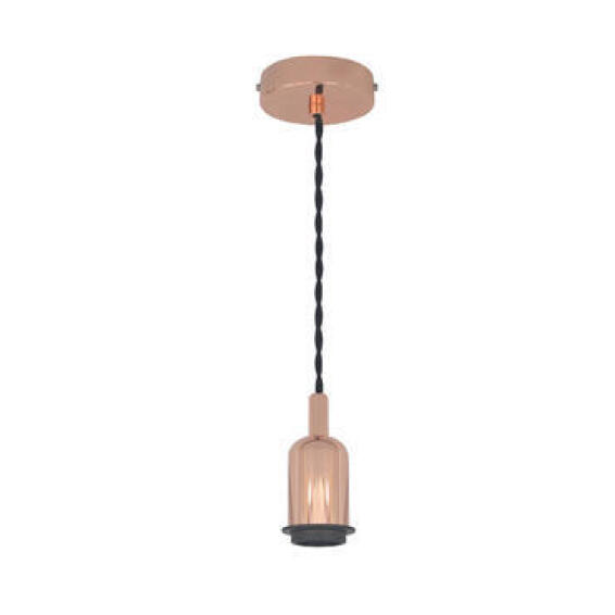 Inspire composable pendant canopy e27 1x60w aluminium