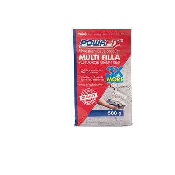 Powafix Multi Filla, All Purpose Crack Filler, 500g (4 pack) BY WOODLY