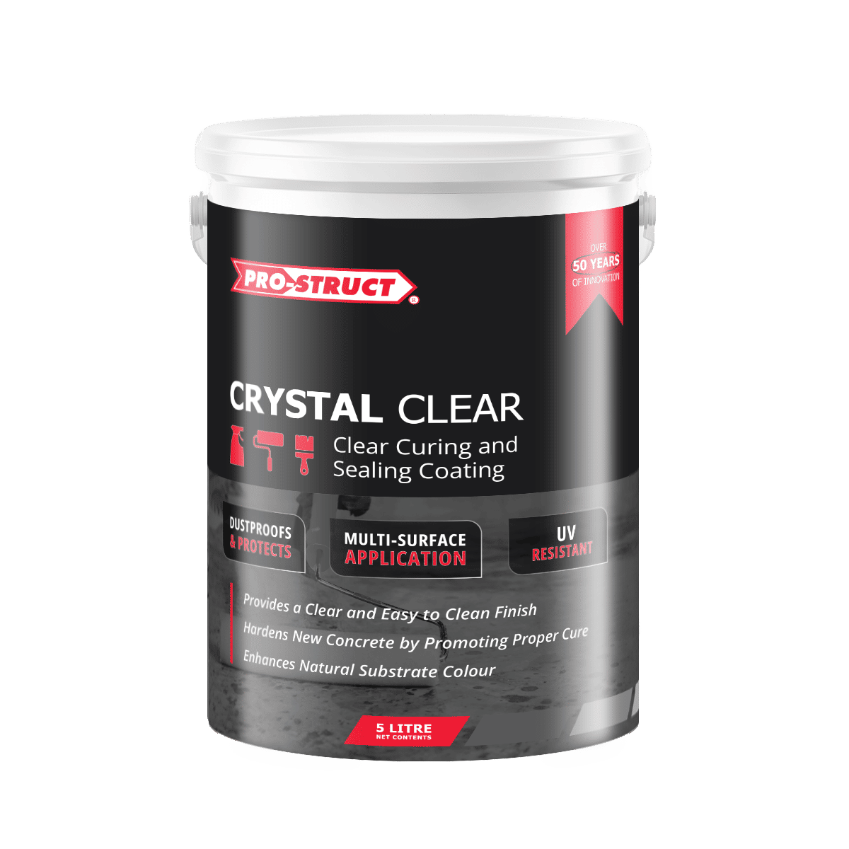 Pro-Struct Crystal Clear 5L
