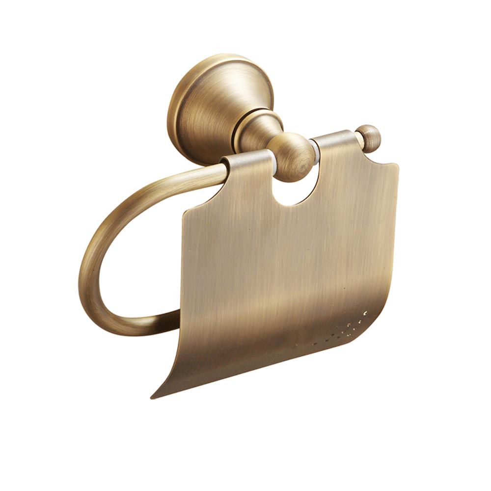TTB024- Brass toilet roll holder