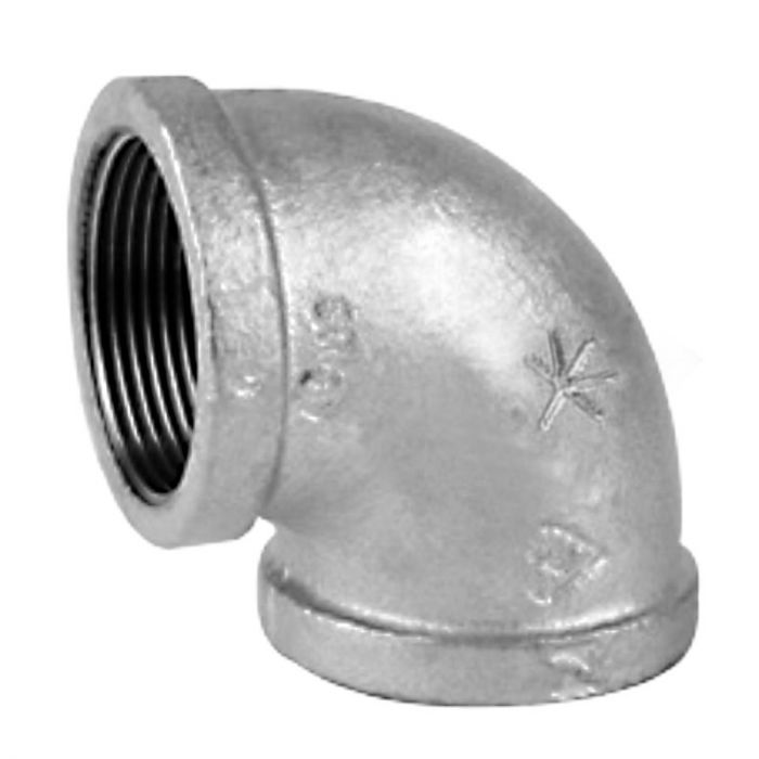 Galvanised F/F Elbow - 8mm (10 Piece Pack)