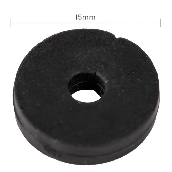 Washer Tap Rubber - Light Pattern - 15mm - Bulk Pack of 50