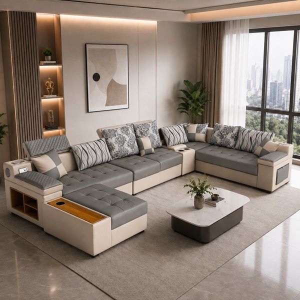 Prestige Home - Nexora Leather Premium Couch