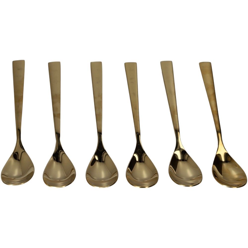 Danny Home Gold Dinner Spoon Set - 6 Piece