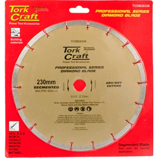 Diamond Blade 230Mm Segmented Profesional