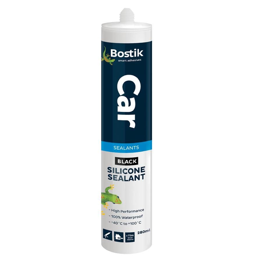 Bostik Silicone Car 280Ml Black