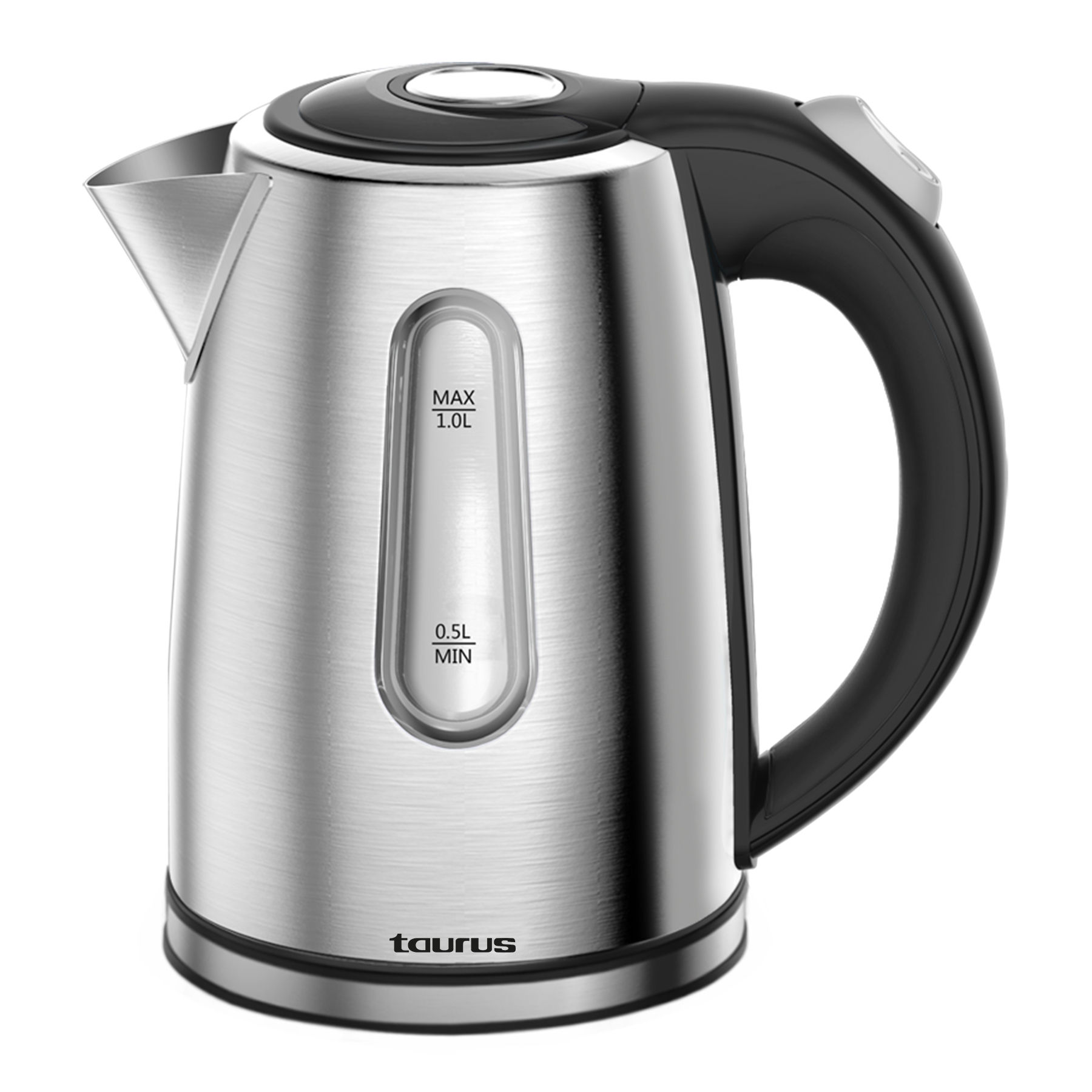 Taurus Kettle 360 Degree Cordless Stainless Steel Brushed 1L 1500W 