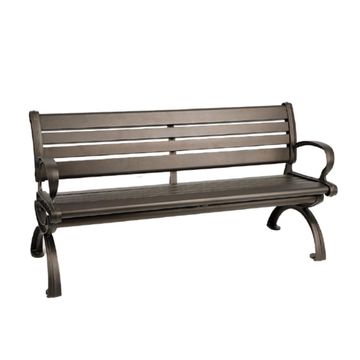 3 Seater Park Bench - Copper