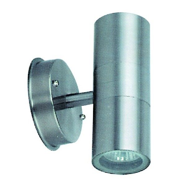 Stainless Steel GU10 2x35W Light Fitting