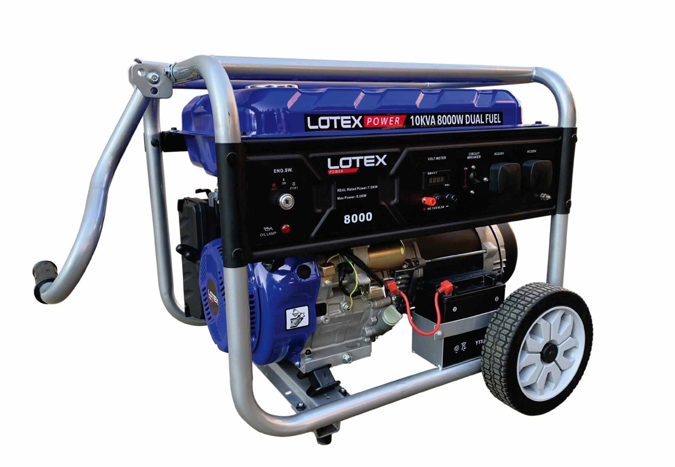 Petrol/LP Gas Generator 10Kva