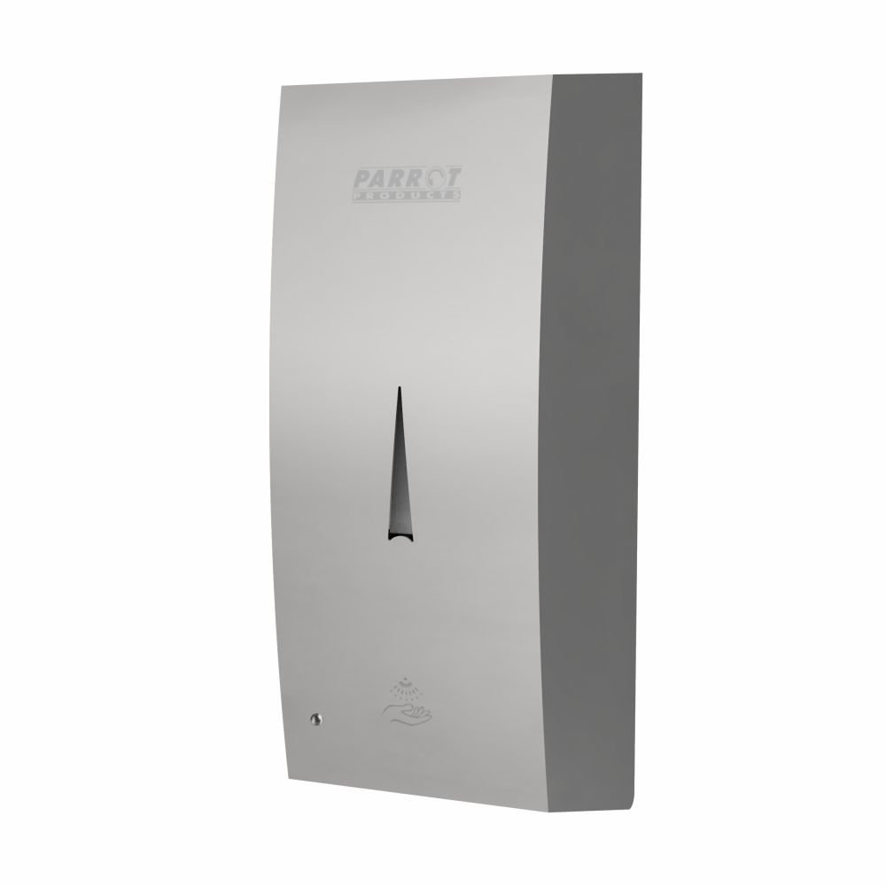 Janitorial Stainless Steel Wall Mounted Auto Sanitizer Dispenser 1000ml