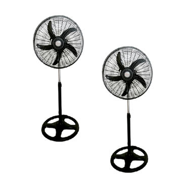 18" Stand Fan Condere FS45Z20 - Set of Two (Black)