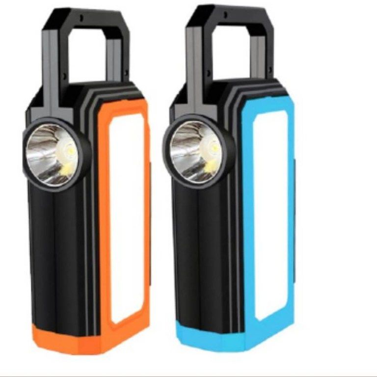 Solar Energy Foldable Camping Lantern - Blue