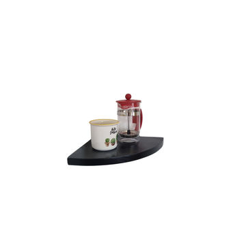CTS Corner Floating Shelf Black