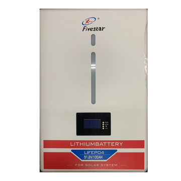 FIVESTAR 51.2V 100AH 5.12KWH LB LITHIUM BATTERY - LIFEPO4