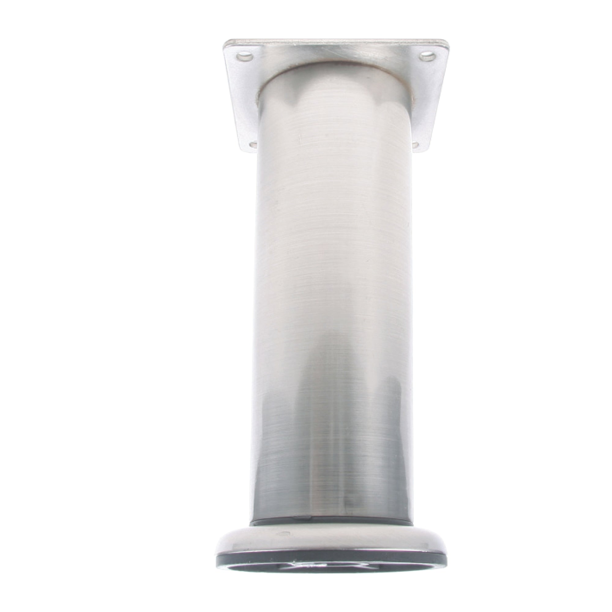 ROCO Adjustable Round Table Leg Silver 150mm x 50mm