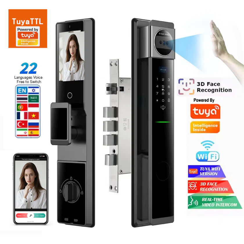 Biometric Smart Door Lock - F054