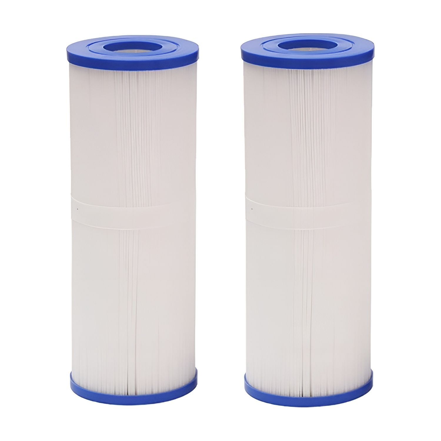 2 Pieces Spa Swimming Pool Cartridge Filter - White