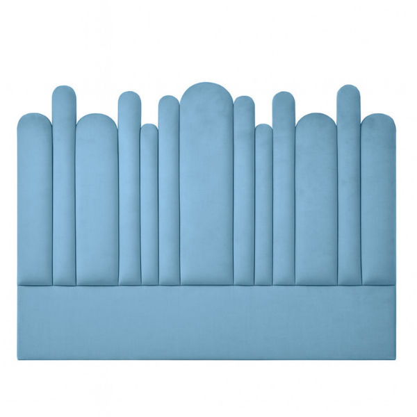 Yardley Artisty Velvet Overlap Headboard Only Queen Luxor