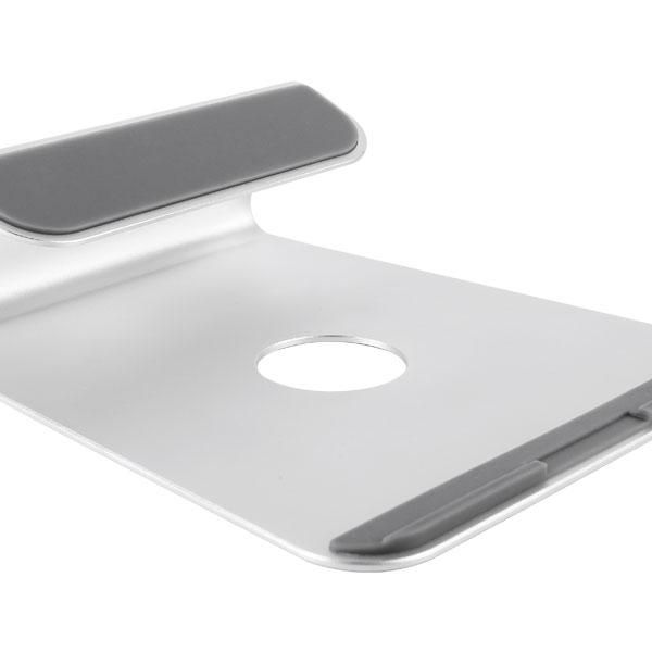 Bracket - Aluminum Laptop Stand With Anti-Slip Silicone Pad - Compatible With Macbook Series And Most 11