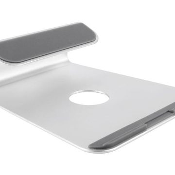 Bracket - Aluminum Laptop Stand With Anti-Slip Silicone Pad - Compatible With Macbook Series And Most 11"-15" Laptops