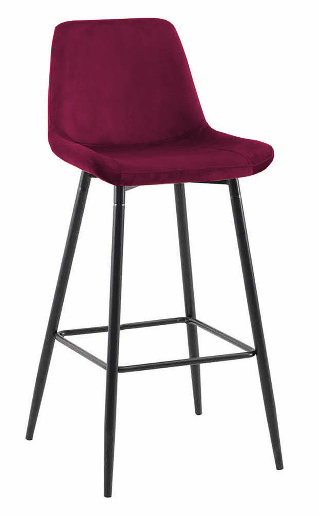 Maroon bar deals stools