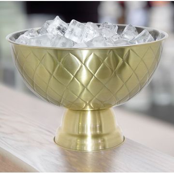 Gold Pattern Ice Bucket 13L