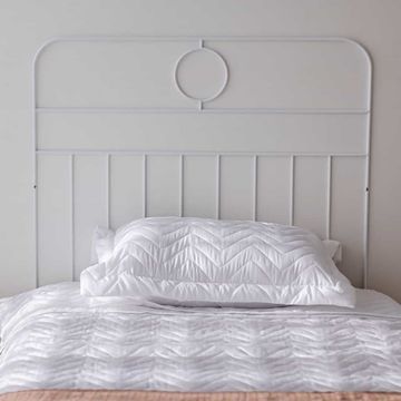 Brandenburg Single Headboard White