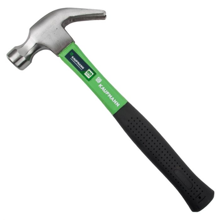 Kaufmann - Fibre-Glass Shaft Claw Hammer - Green